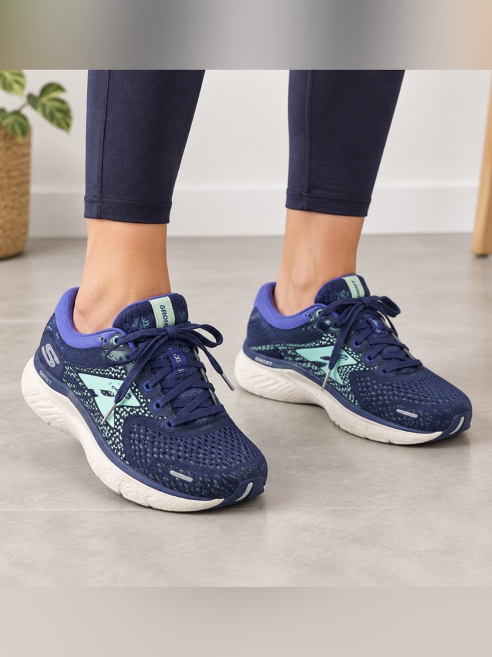 Brooks Ghost 14 Women's Running Shoes Navy